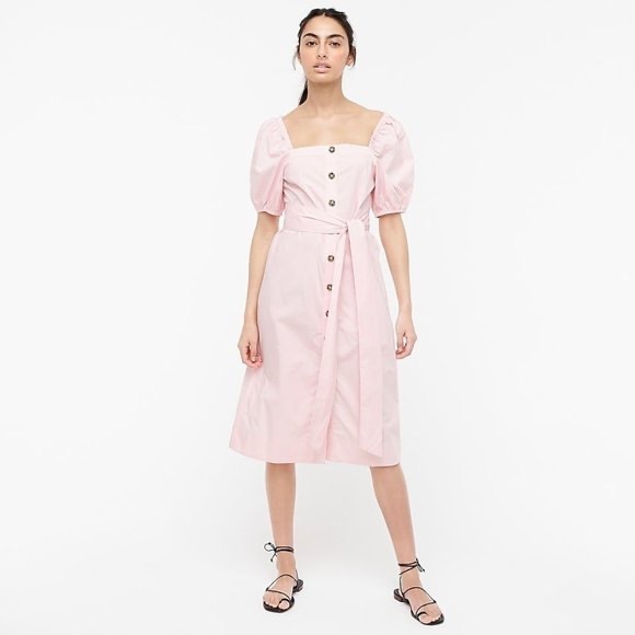 J.Crew Cottage Dress Pink Cloud Size XL - Picture 1 of 5